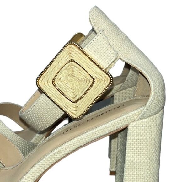 FTF Ankle Strap Wide-Width Block Heels - Picture 8 of 14
